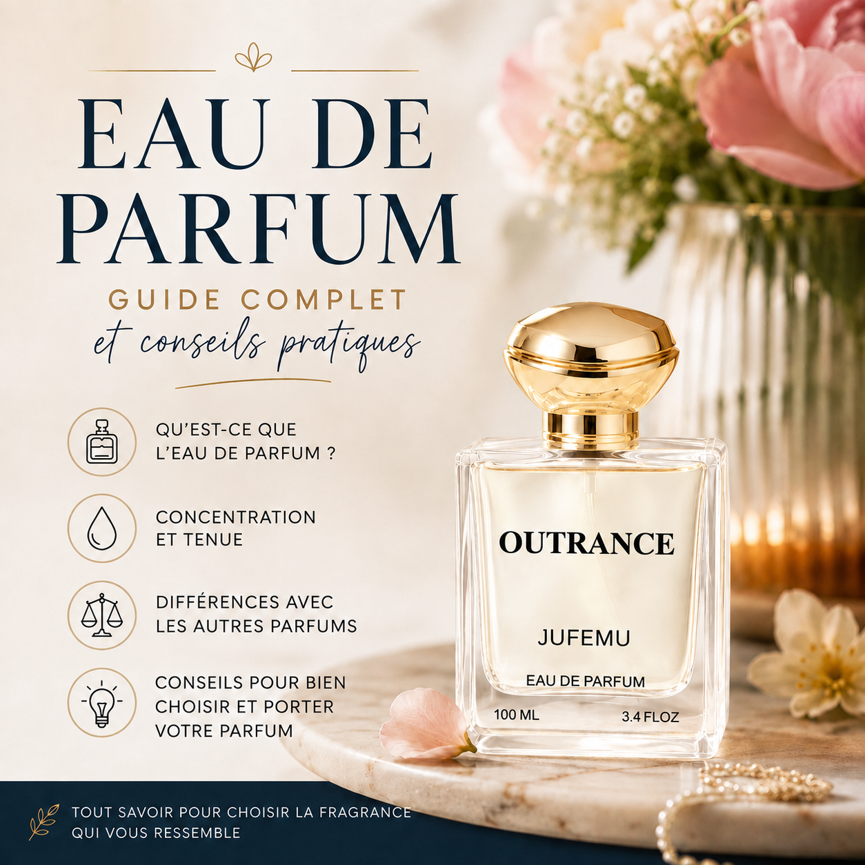 Eau de parfum : guide complet pour mieux la comprendre